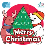 港基 冬至/聖誕節/新年動態貼圖包 2025