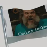 chicken jockey Minecraft 😎