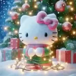 Navidad Rosa Hello Kitty 💕🎀🎄✨