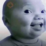 Bebé riendo meme baby 😎