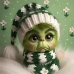 Navidad Cute GRINCH 🎄✨💚