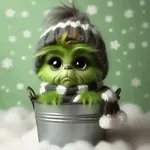 Navidad Cute GRINCH 🎄✨💚