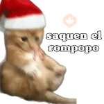 michis en actitud navideña 🎄🐈