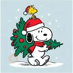 Snoopy pegatinas CHRISTMAS 🎄🎄