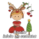 Saludos navideños👋🏻🌲⛄anim