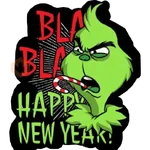 Grinch stickers 🎄🎅