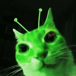 Alien Gato Meme 🛸👽🐱