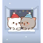 ❄️Mochi Peach Frío invierno❄️