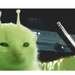 Gato alien 😎