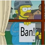 Letrero Ned Flanders Simpsons 