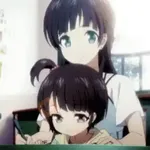 anime hug/abrazo