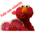 Elmo san valentin 