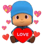 ❤️🧢Pocoyó Amor y Amistad🧢❤️