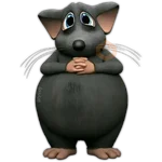 Rata triste 😶‍🌫️rata tímida 2💖
