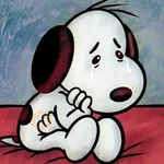 🐶 Snoopy Triste / Sad 😢