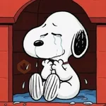 🐶 Snoopy Triste / Sad 😢