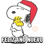 🐾🎄STICKERS DE SNOOPY🎄🐾