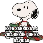 🐾🎄STICKERS DE SNOOPY🎄🐾