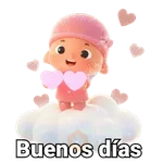 Pocoyó rosa Amor 💗😚