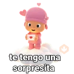 Pocoyó rosa Amor 💗😚