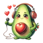 Aguacate San Valentín 🥑❤️