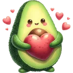 Aguacate San Valentín 🥑❤️