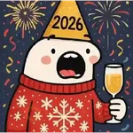 Año Nuevo Flork Animado🎉🎆