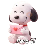 Snoopy San Valentín ♥️
