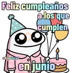 Feliz cumpleaños junio 😍🩷