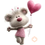 Osito hermoso San Valentín ❤️🐻