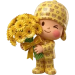 💛🌻 Pocoyó Flores Amarillas🌻💛