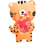 Tigrecitos San Valentín ♥️🐯