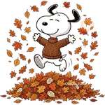🍂 Snoopy Otoño 🍂🍁 Autumn 