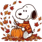 🍂 Snoopy Otoño 🍂🍁 Autumn 