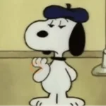 Snoopy/@bibi_dive 