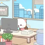 Gato en la oficina 🐈‍⬛🖥️🗂️