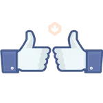 Like De Facebook 