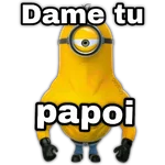 Minions con locura💛Omg si beba
