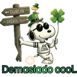San Patricio Snoopy 🍀☘️