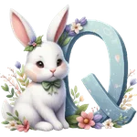 LETRAS INICIALES PASCUA 🐇🥚🌸