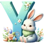 LETRAS INICIALES PASCUA 🐇🥚🌸