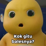 Dino Kuning Ngambek 💔