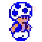 Mario bros emojis pixel