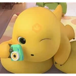 nailong dino kuning lucu