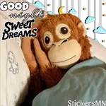 🐵Stuffed Monkey 🐒 @Stickers_MN