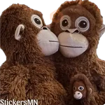 🐵Stuffed Monkey 🐒 @Stickers_MN