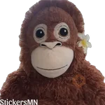 🐵Stuffed Monkey🐒 2 @Stickers_MN