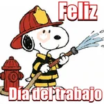 Snoopy Día del trabajo 💼👷🏻🧑🏻‍✈️