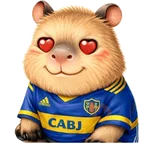 Boca Juniors Capybara 💙💛💙