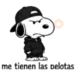 Snoopy enojado 🐾😡